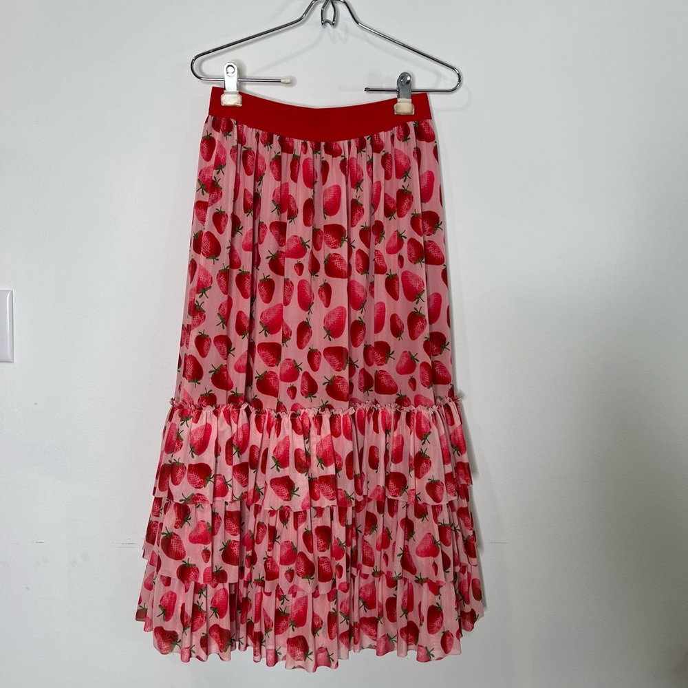 Anthropologie Midi Skirt